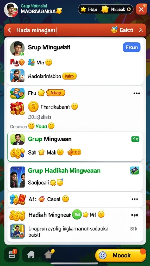 Screenshot klubimpian nomor 2